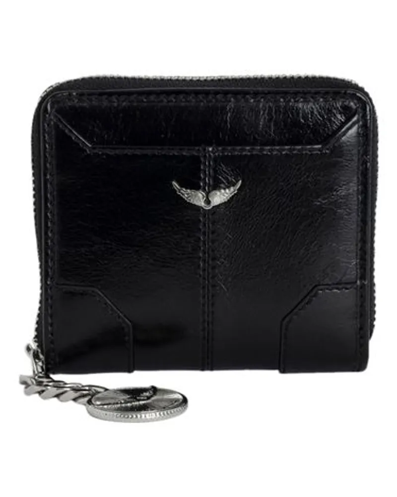 Zadig & Voltaire Mini-Portemonnaie Sunny Black