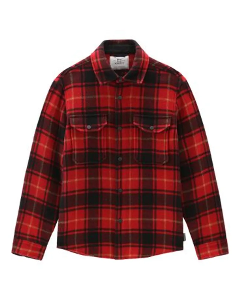 Woolrich Hemdjacke Alaskan Red