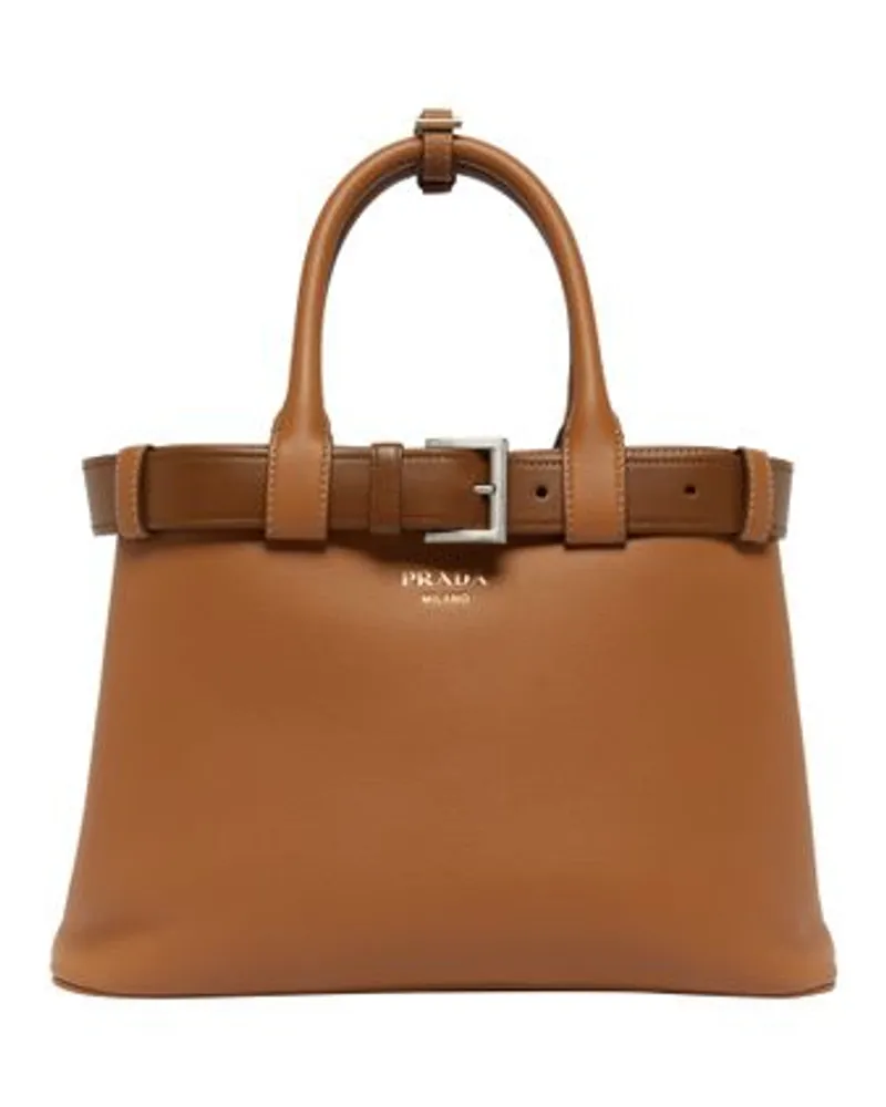 Prada Handtasche Buckle Brown