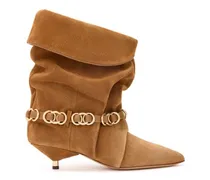 Stiefeletten Edrik mit Schmuckdrapierung