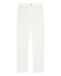 Loro Piana Five-Pocket-Hose Quarona White