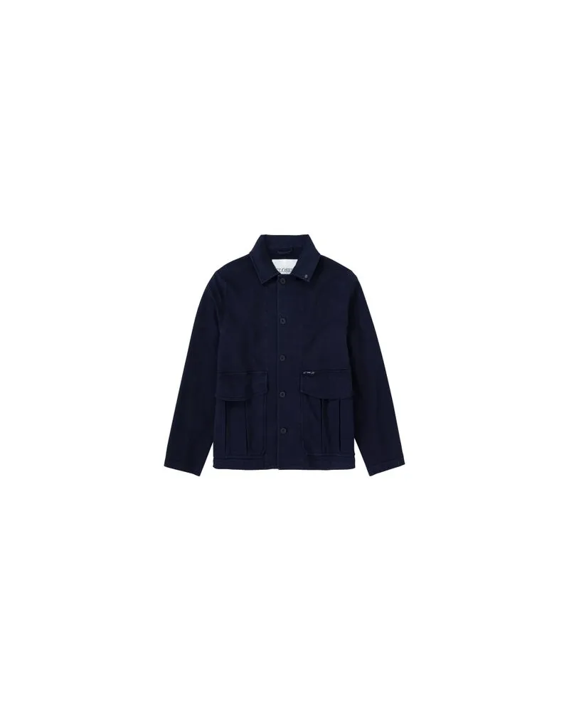 Closed Cargojacke Blue