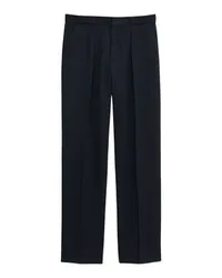 Filippa K Relaxed Fit Bundfaltenhose Black