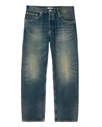 Sandro Regular-Jeans in Washed-out-Optik Blue