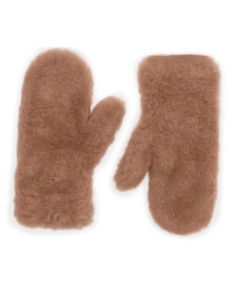 Max Mara Handschuhe Ombrat Beige