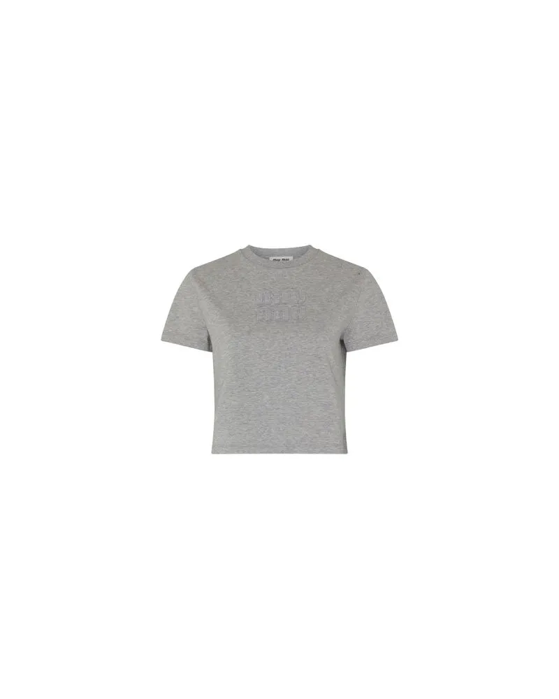 Miu Miu T-Shirt Grey