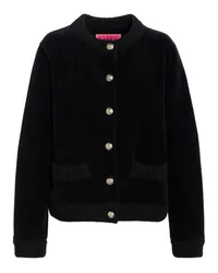 Barrie Sofia Coppola - Cardigan in Samt-Optik Black