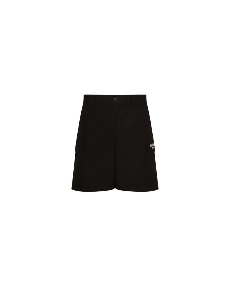 Dolce & Gabbana Cargo-Shorts Black