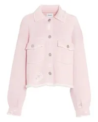 Barrie Fransenjacke im Denim-Look Pink