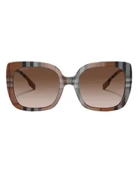 Burberry Quadratische Sonnenbrille Caroll Brown