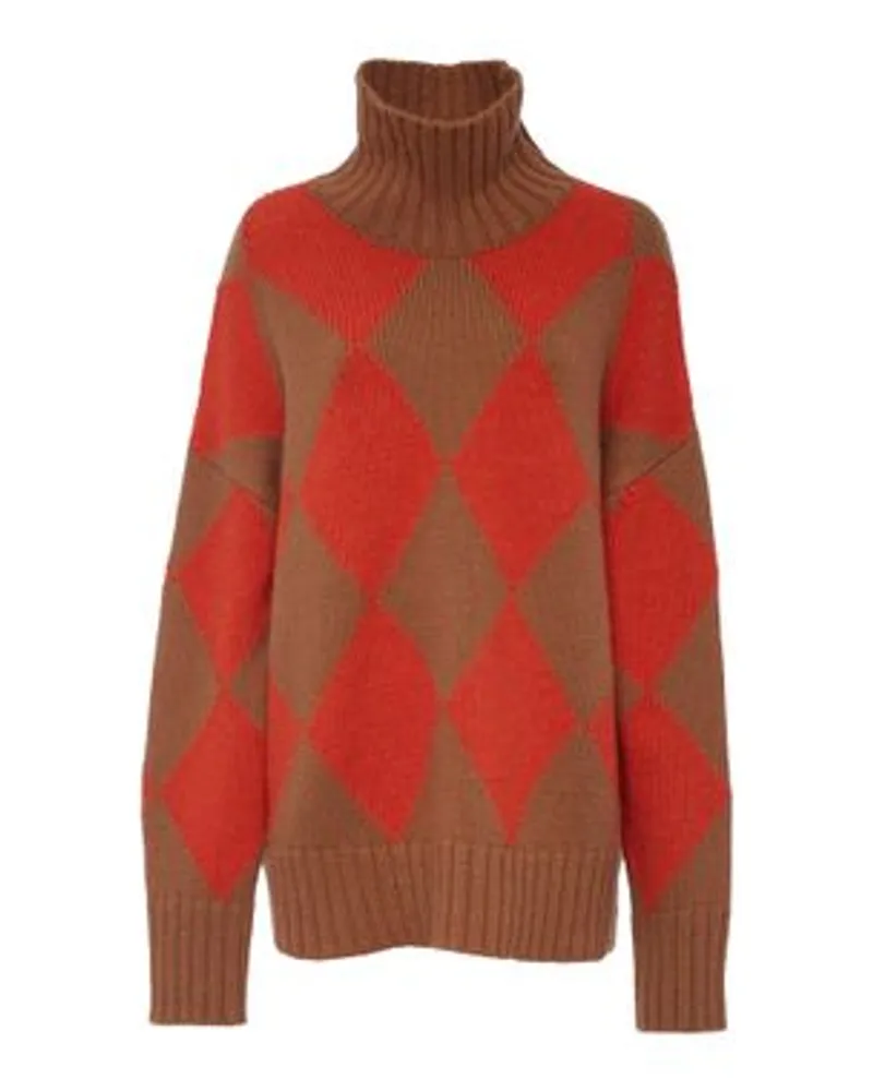 La DoubleJ Pullover Argyle Multicolor