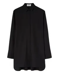 Jil Sander Langärmeliges Hemd Black