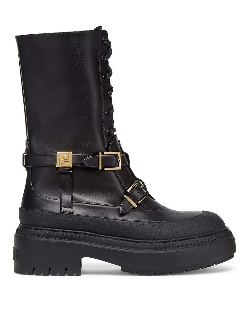 Black fendi boots online