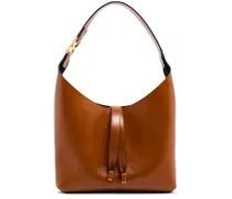 Kleine Hobo-Tasche Marcie aus Glanzleder