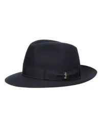 Borsalino Hüte Beaver mit mittlerer Krempe Blue