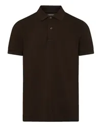 Tom Ford Poloshirt mit kurzen Ärmeln Brown