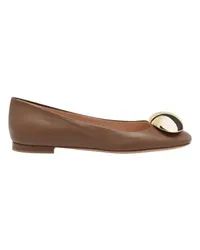 Gianvito Rossi Ballerinas Sphera 05 Brown