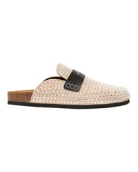 J.W.Anderson Loafer-Mules Diamond Beige