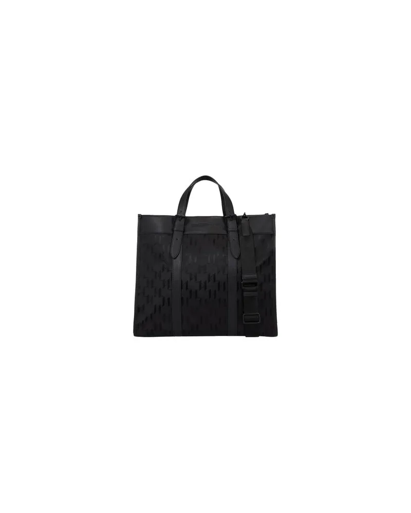 Karl Lagerfeld K/Etch Tote Bag Black