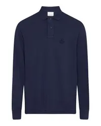 Isabel Marant Langarm-Poloshirt Amaury Blue