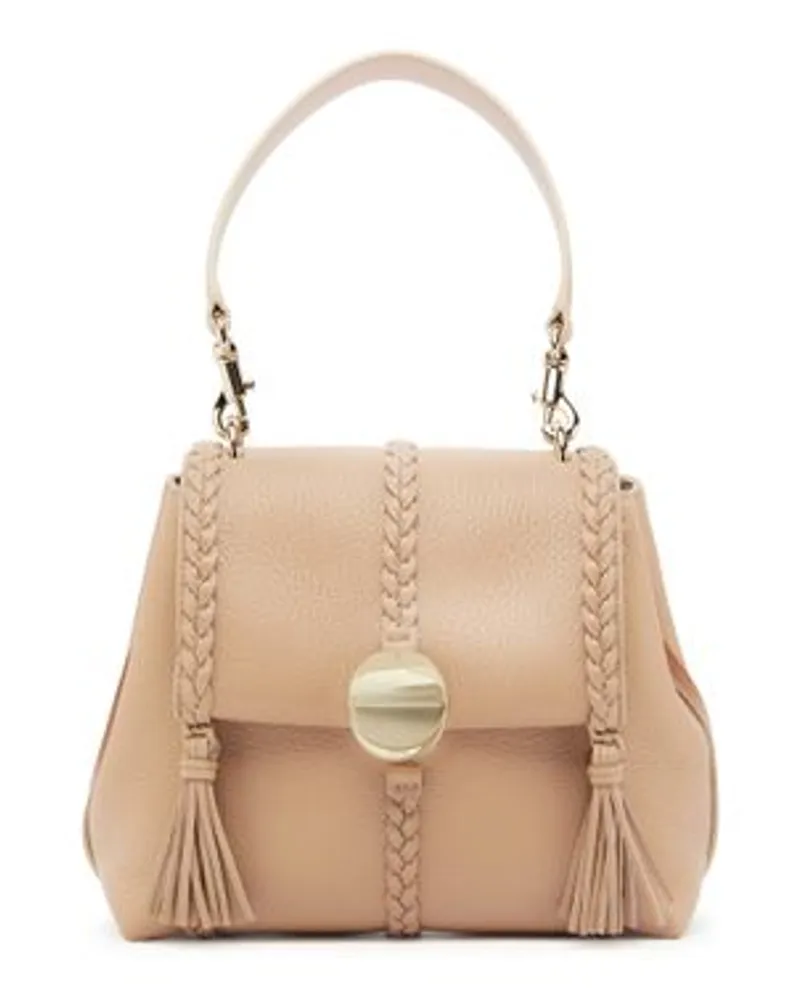 Chloé Kleine weiche Umhängetasche Penelope Beige