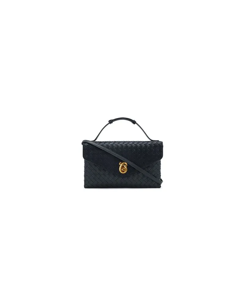 Bottega Veneta Handtasche Knot Lock Blue
