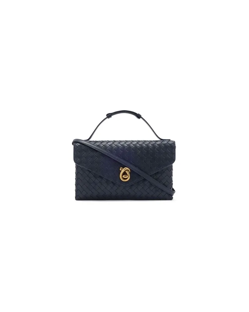 Bottega Veneta Handtasche Knot Lock Blue