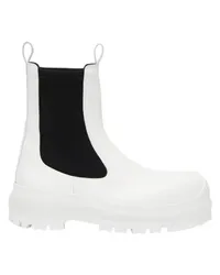 Jil Sander Chelsea-Stiefeletten White