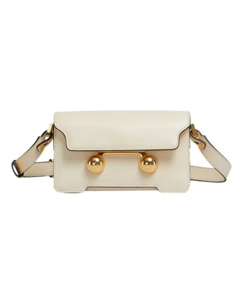 Marni Mini-Schultertasche Trunkaroo Beige