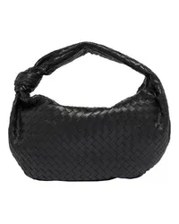 Bottega Veneta Mittelgroße Jodie-Tasche Black