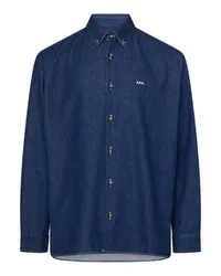 A.P.C. Hemd Mathias Blue