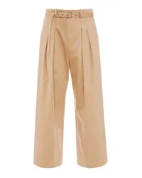 J.W.Anderson Bundfaltenhose mit weitem Bein Beige