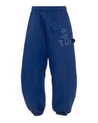 J.W.Anderson Jogginghose mit Anker-Logoprint und Twist Blue