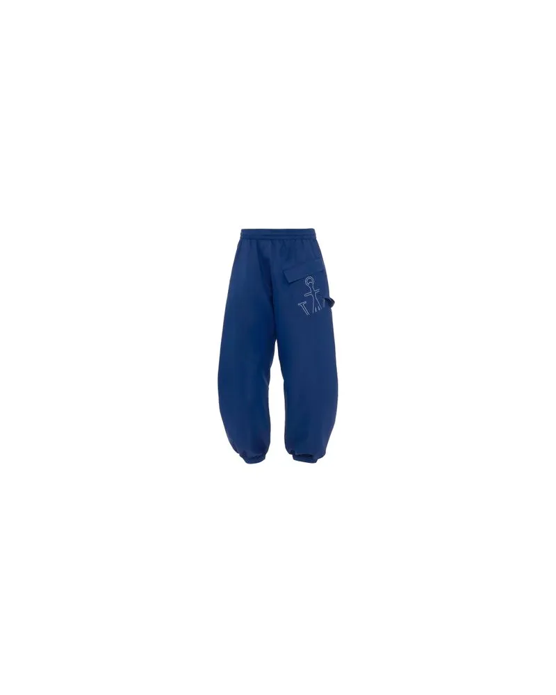 J.W.Anderson Jogginghose Mit Anker Logoprint Und Twist Blue