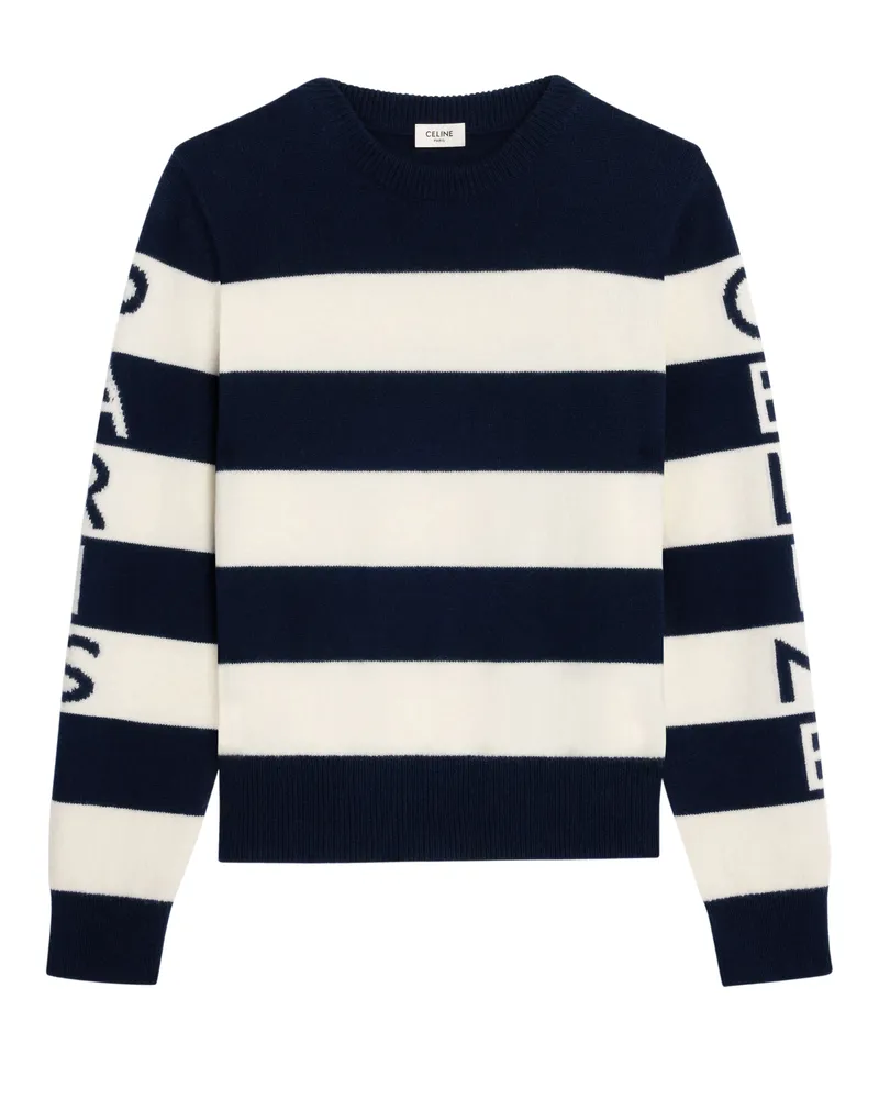 Celine Rundhalspullover aus wollkaschmir 