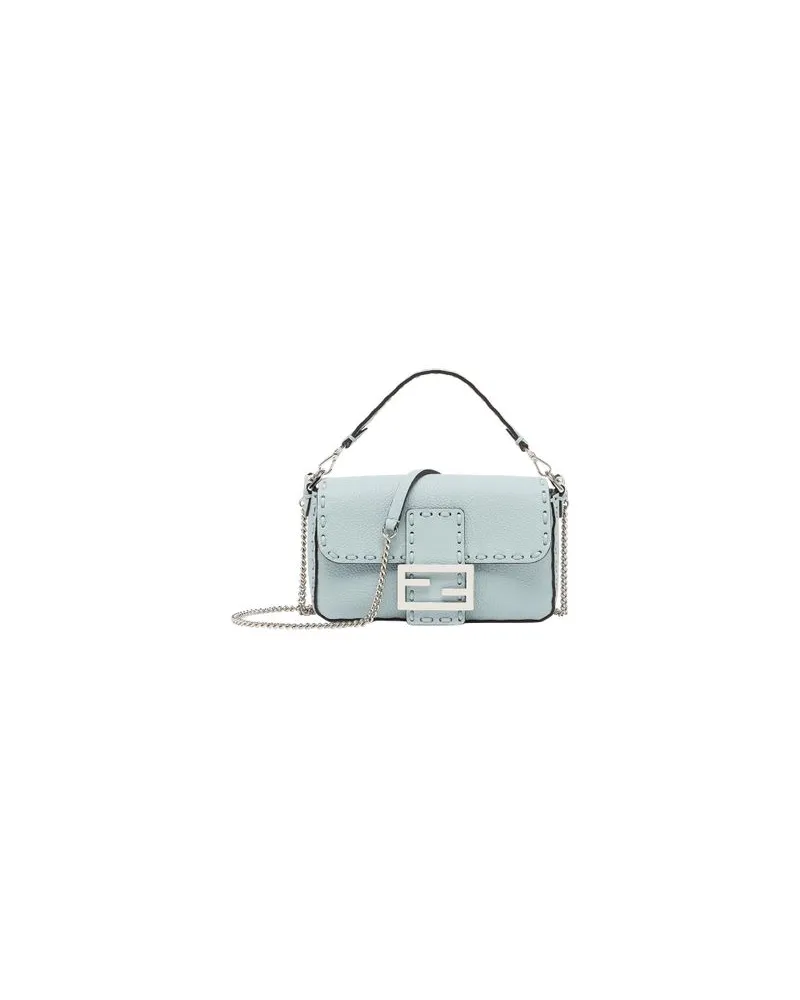 Fendi Baguette Mini Tasche Blue