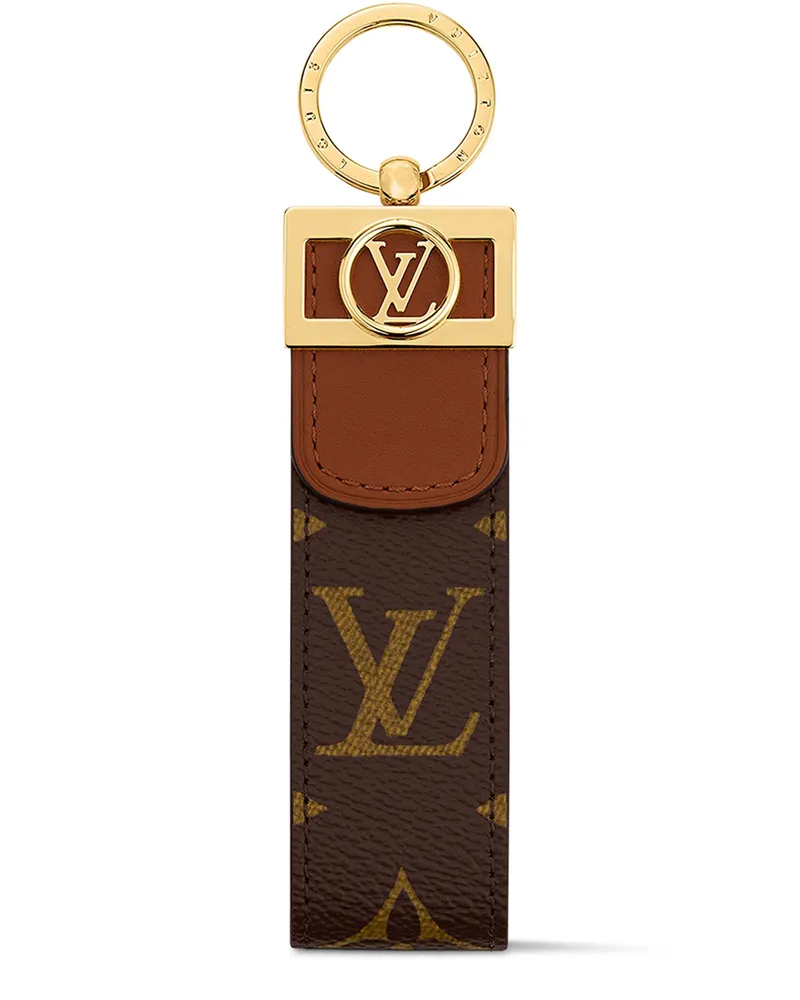 Louis Vuitton Dauphine Dragonne Schlüsselanhänger Brown