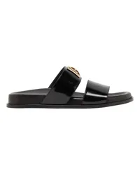 Anine Bing Slides Parker Black