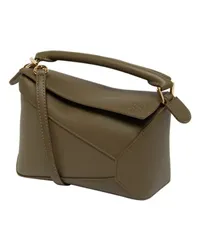 Loewe Mini-Tasche Puzzle Green