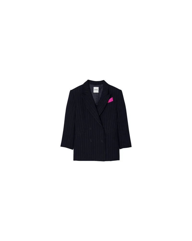 Sandro Oversize-Blazer Black