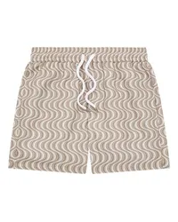 Frescobol Carioca Sportliche Badeshorts Copa Camada Brown