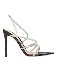 Gianvito Rossi Sandalen Crystal Ettie Black