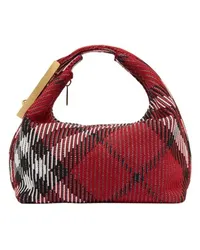 Burberry Handtasche Check Red