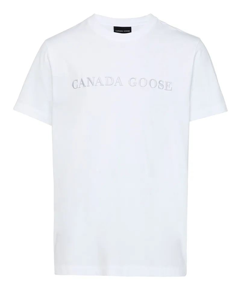 Canada Goose T-Shirt mit gesticktem Schriftzug Emersen 