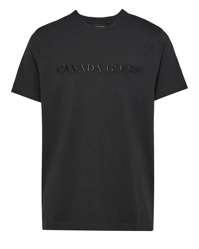 Canada Goose T-Shirt mit gesticktem Schriftzug Emersen 