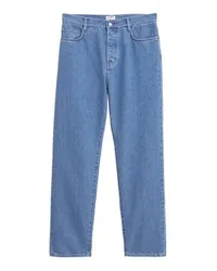 Filippa K Tapered Jeans mit verkürztem Bein Blue