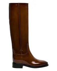 Santoni Lederstiefel Brown