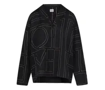 Pyjama-Seidehemd Monogram