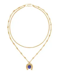 Aurélie Bidermann Kette Laodice Blue