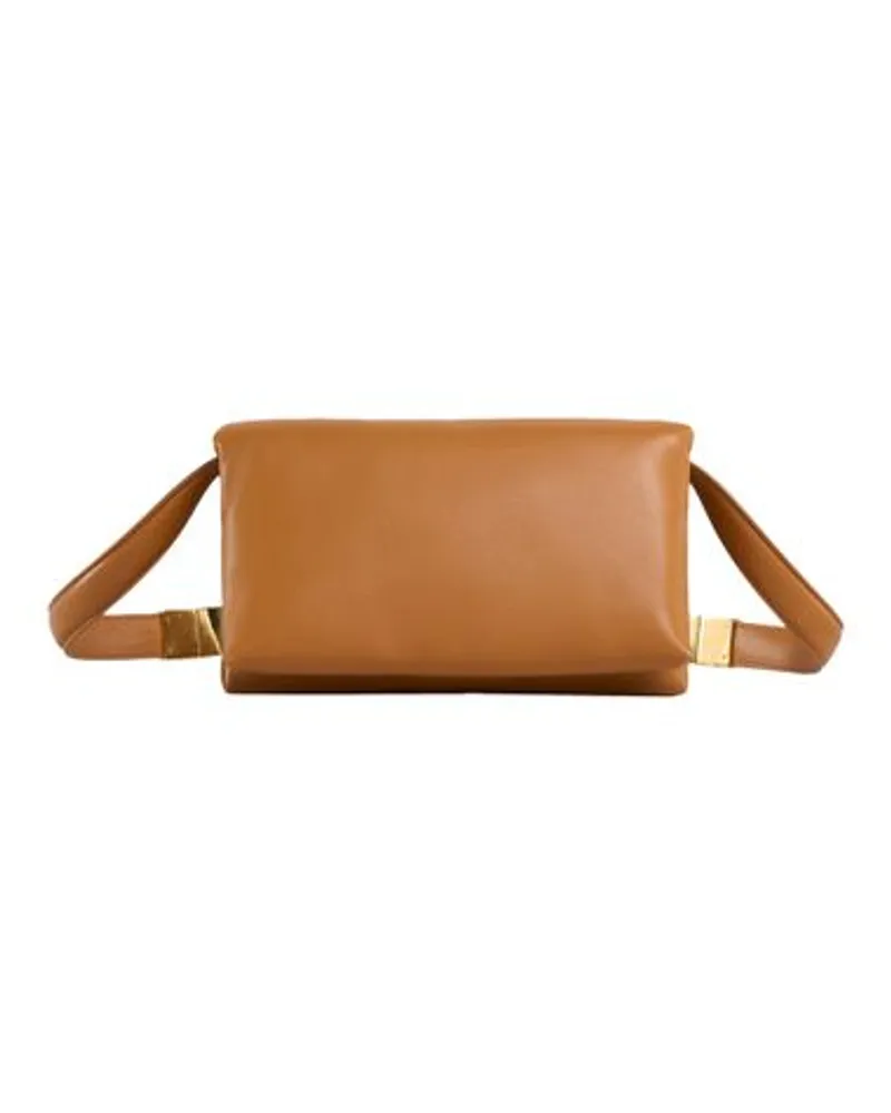 Marni Kleine Prisma-Tasche Brown